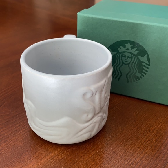 Starbucks ceramic light grey mermaid mug - Picture 4 of 8